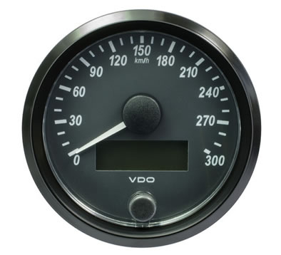 VDO SingleViu Speedometer 300 Km/h